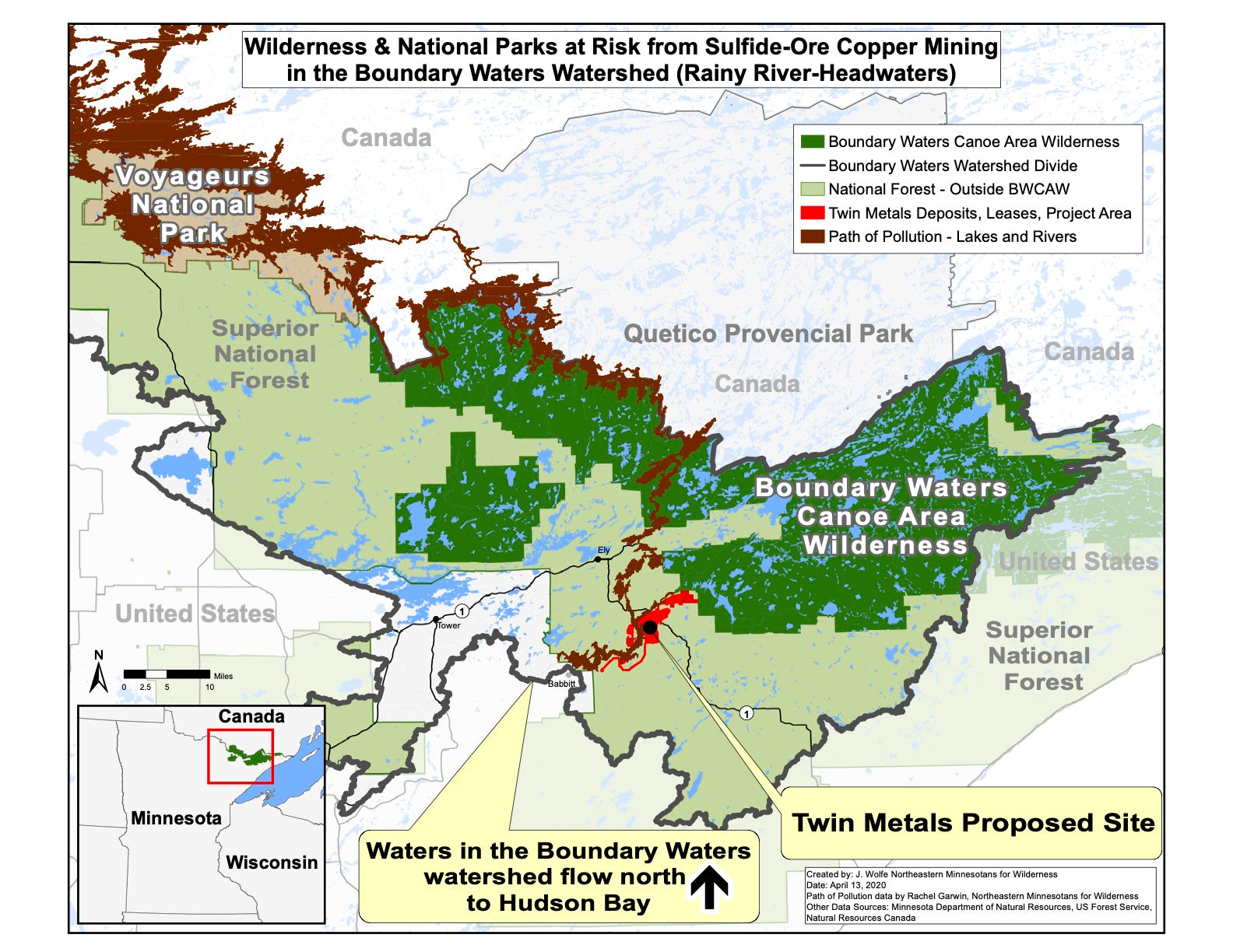 Save the Boundary Waters Wilderness Protect from Copper Mining