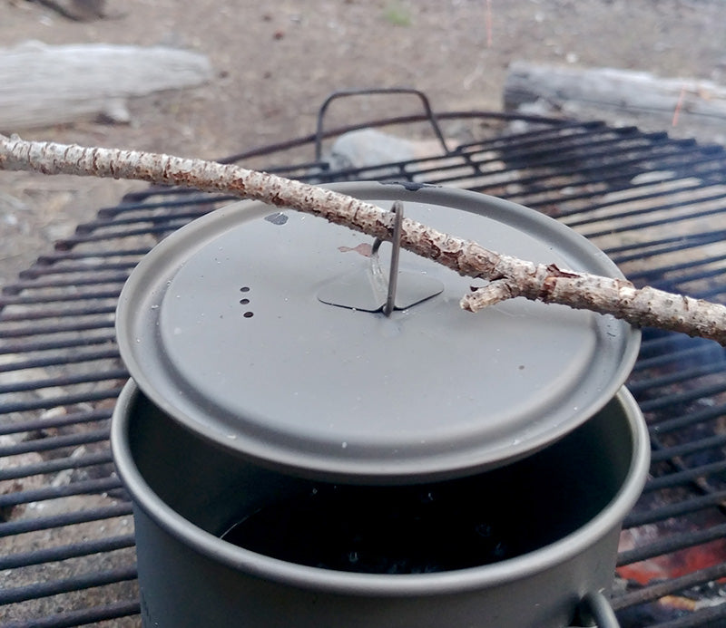 Toaks Titanium 750 Mug Pot Cup Review UL Lightweight Backpacking 