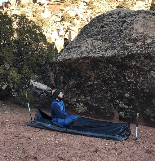 Pi on Bivy by Katabatic Gear