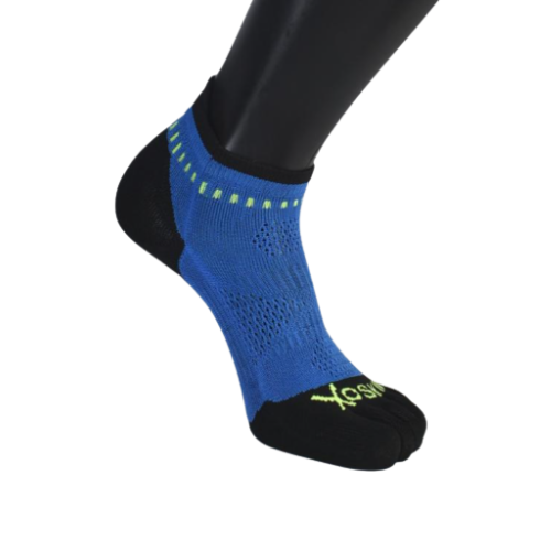 Buy wholesale TOETOE® Outdoor Unisex Liner Trainer Toe Socks - Black&Blue