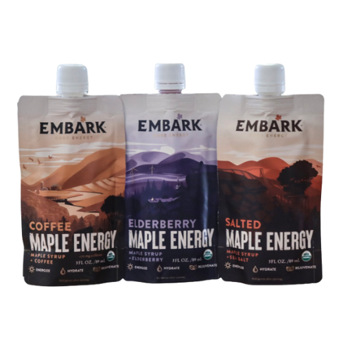 Embark Maple Syrup Energy Packets Organic Natural Endurance Fuel Food GGG Garage Grown Gear