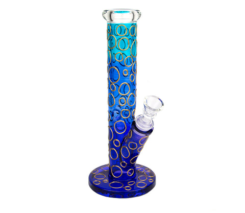 straight water pipe bong
