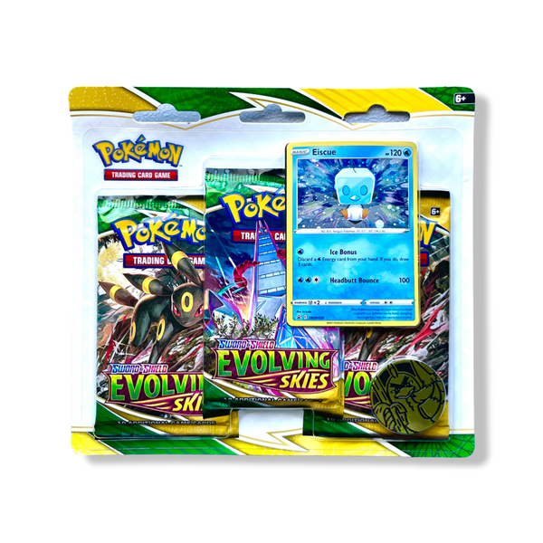 Pokémon TCG: Evolving Skies 3 Pack Blister - Eiscue – psapikachu