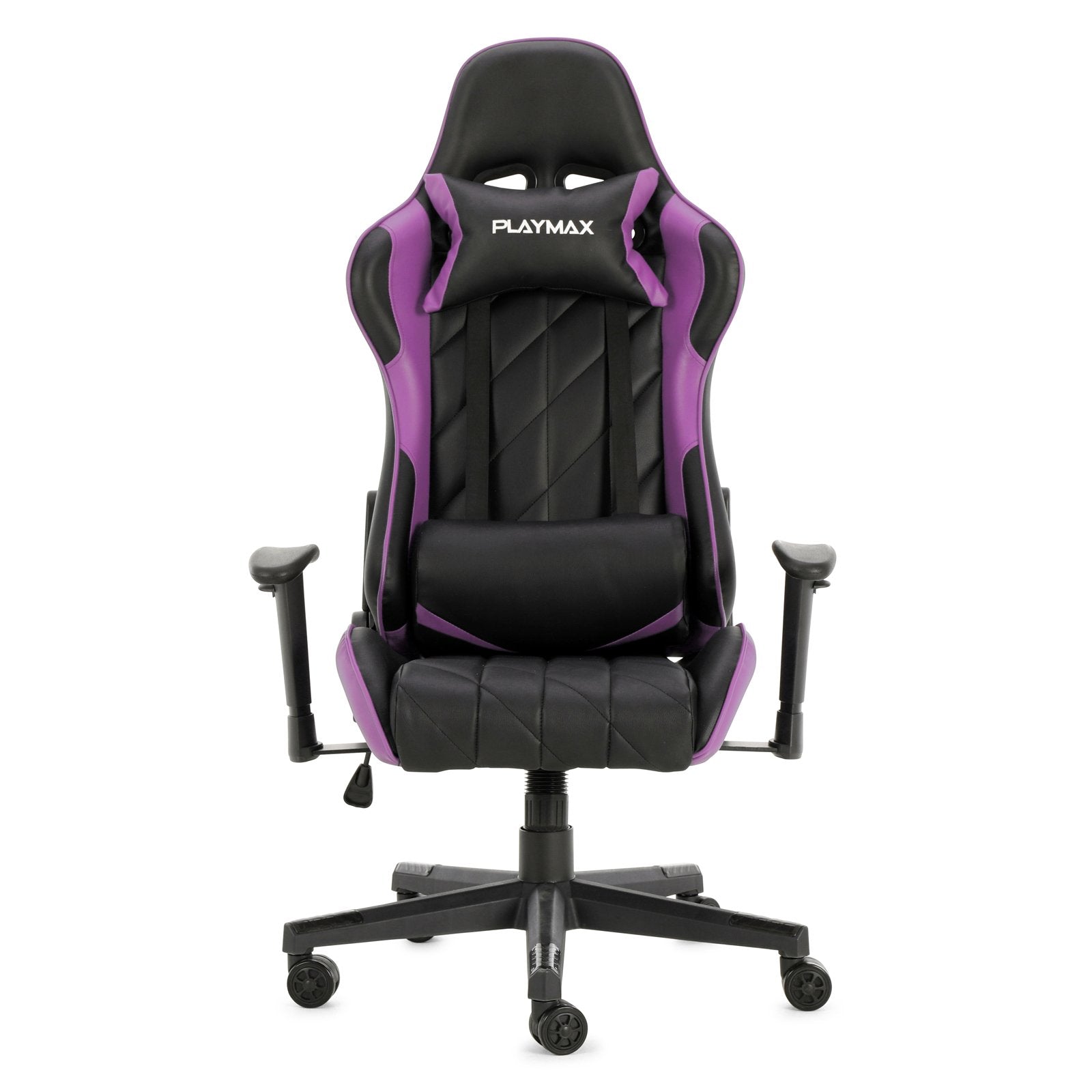 gaming chair black and purple