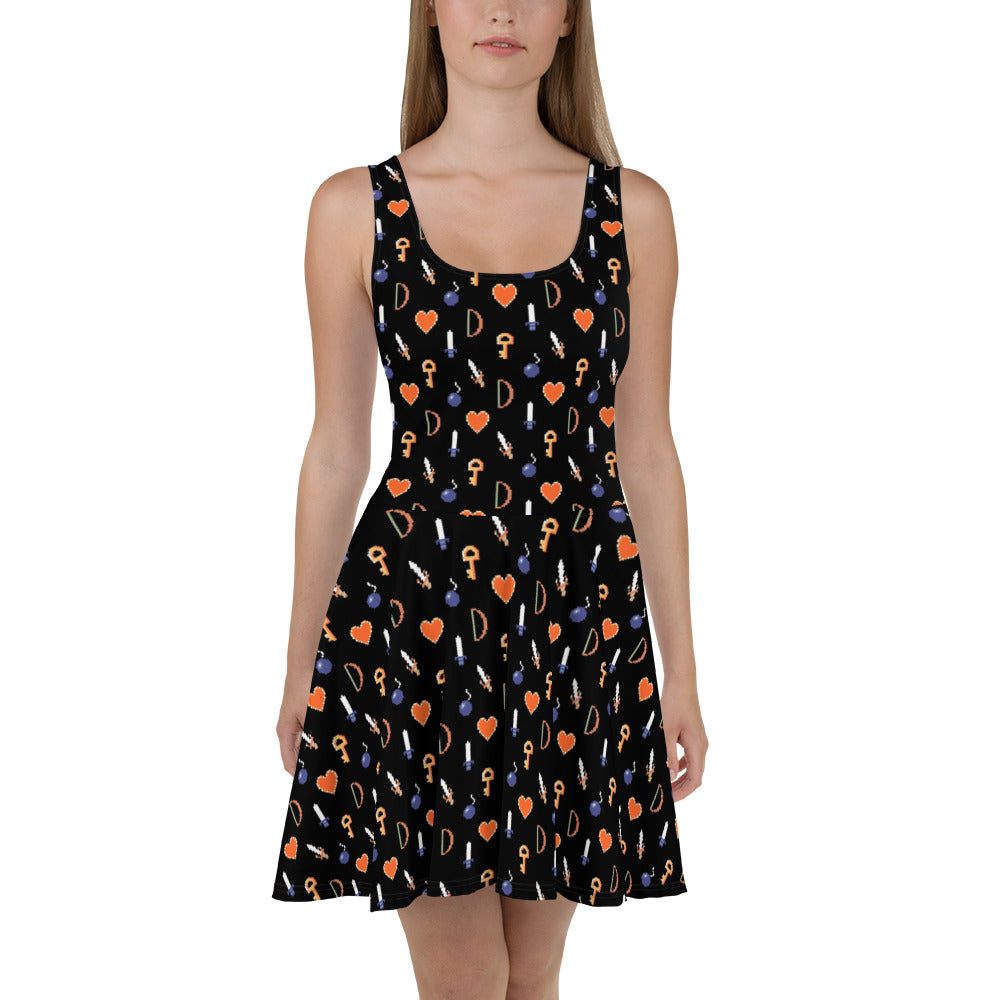 8 Bit Legend Skater Dress