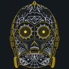 C-3PO Sugar Skull Unisex T-Shirt