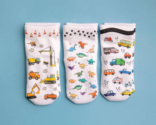 Woof Collection | Squid Socks | Baby & Toddler Socks B - 6-12 Months | Squid Socks