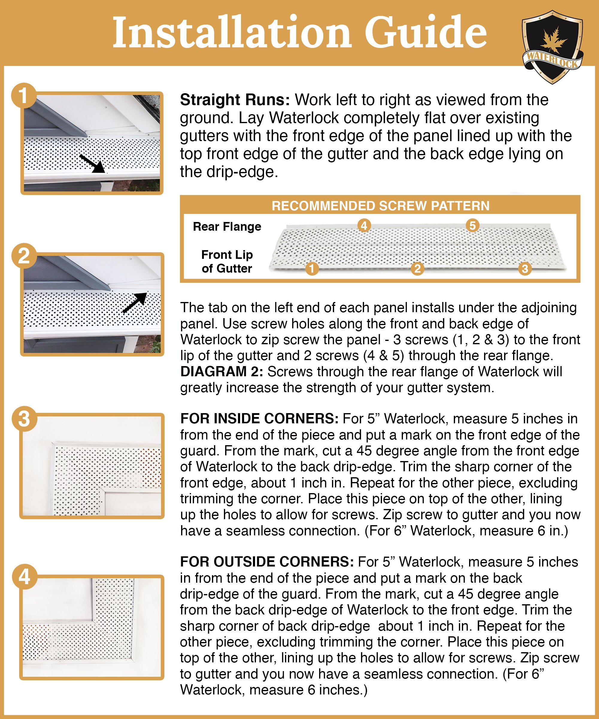 waterlock easy install guide