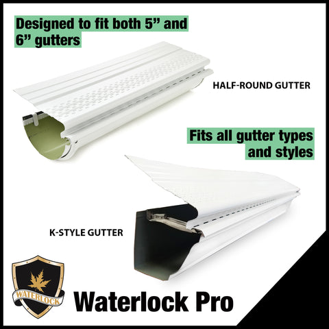 waterlock pro gutter types