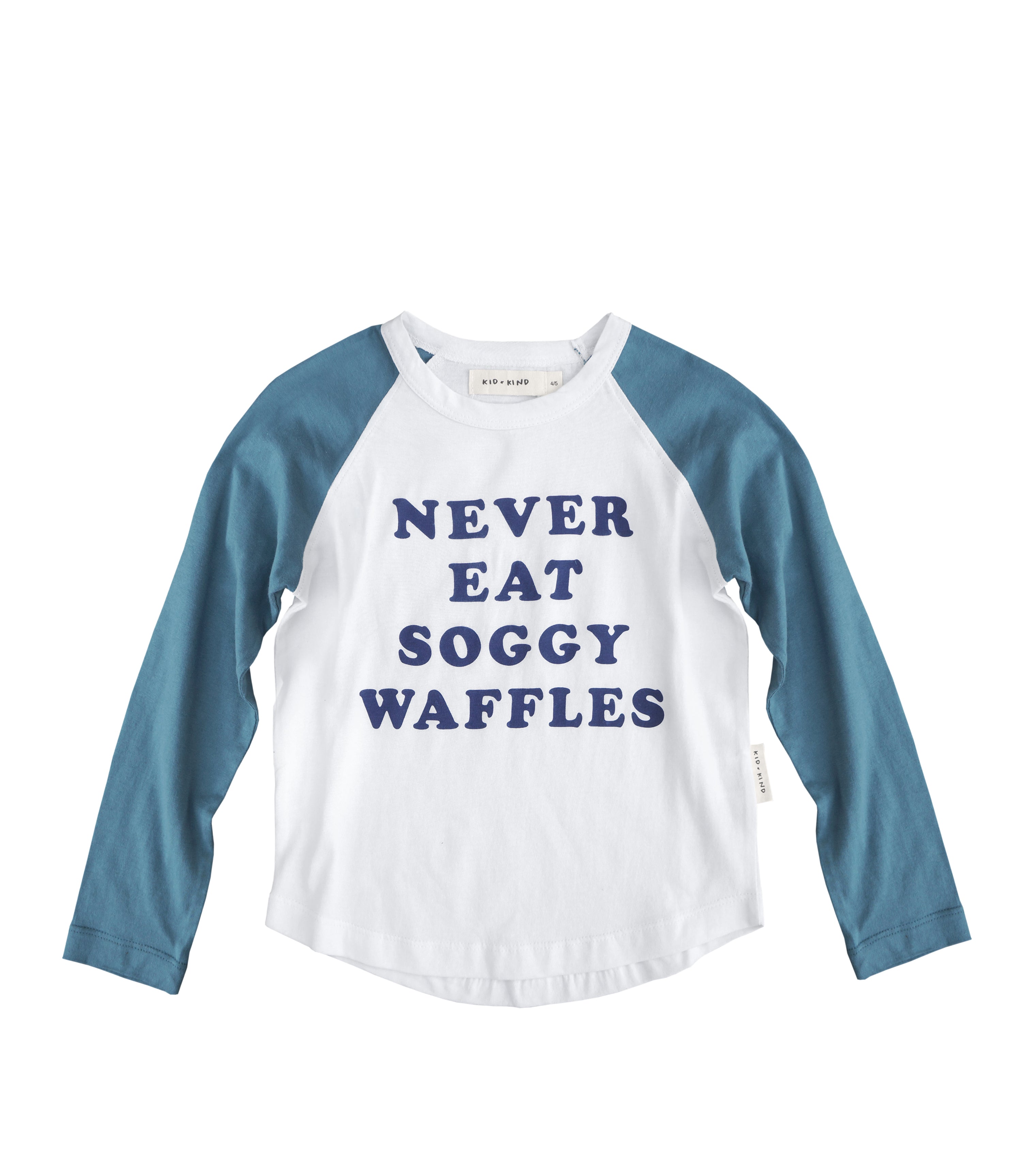 Soggy Waffles Raglan T Shirt Kid Kind