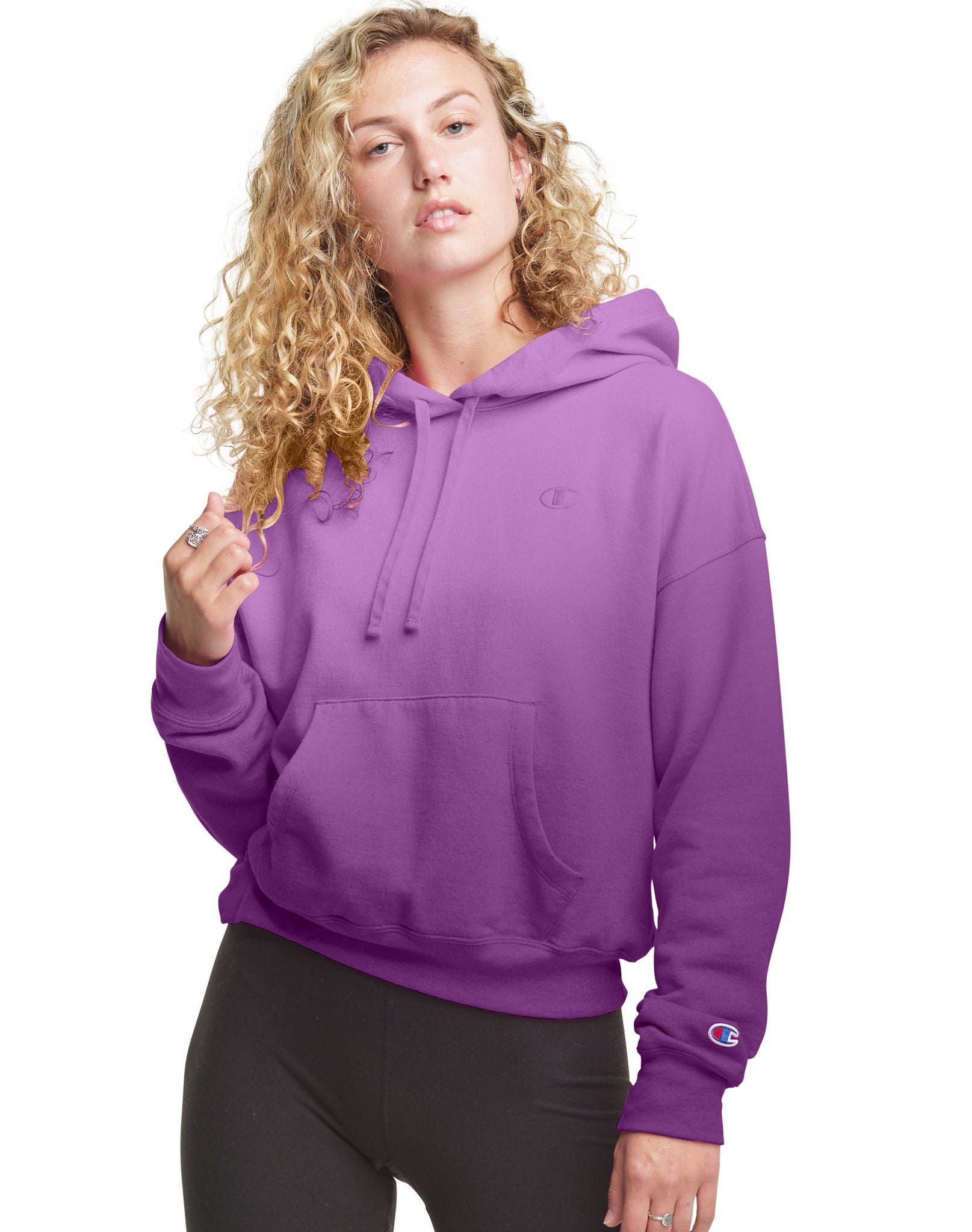 champion powerblend ombre hoodie