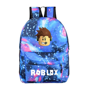 Kids Roblox Blue Starry Backpack Bags On Us - roblox blue starry sign