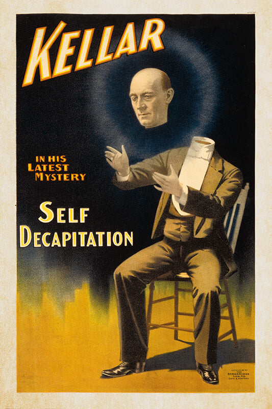 Harry Kellar's Self-Decapitation