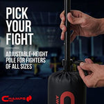 Cobra Reflex Bag %u2013 Advanced Reflex Punching Bag with Ultra-Fast Bounceback to Increase Speed, Reflexes, and Stamina %u2013 Adjustable-Height Boxing Bag with Stand and Secure Suction Cups