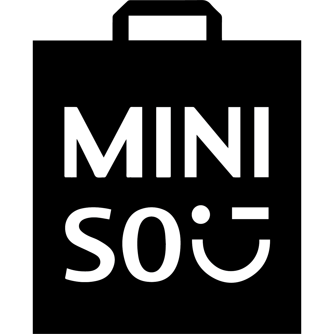 Miniso Brand Logo in Black