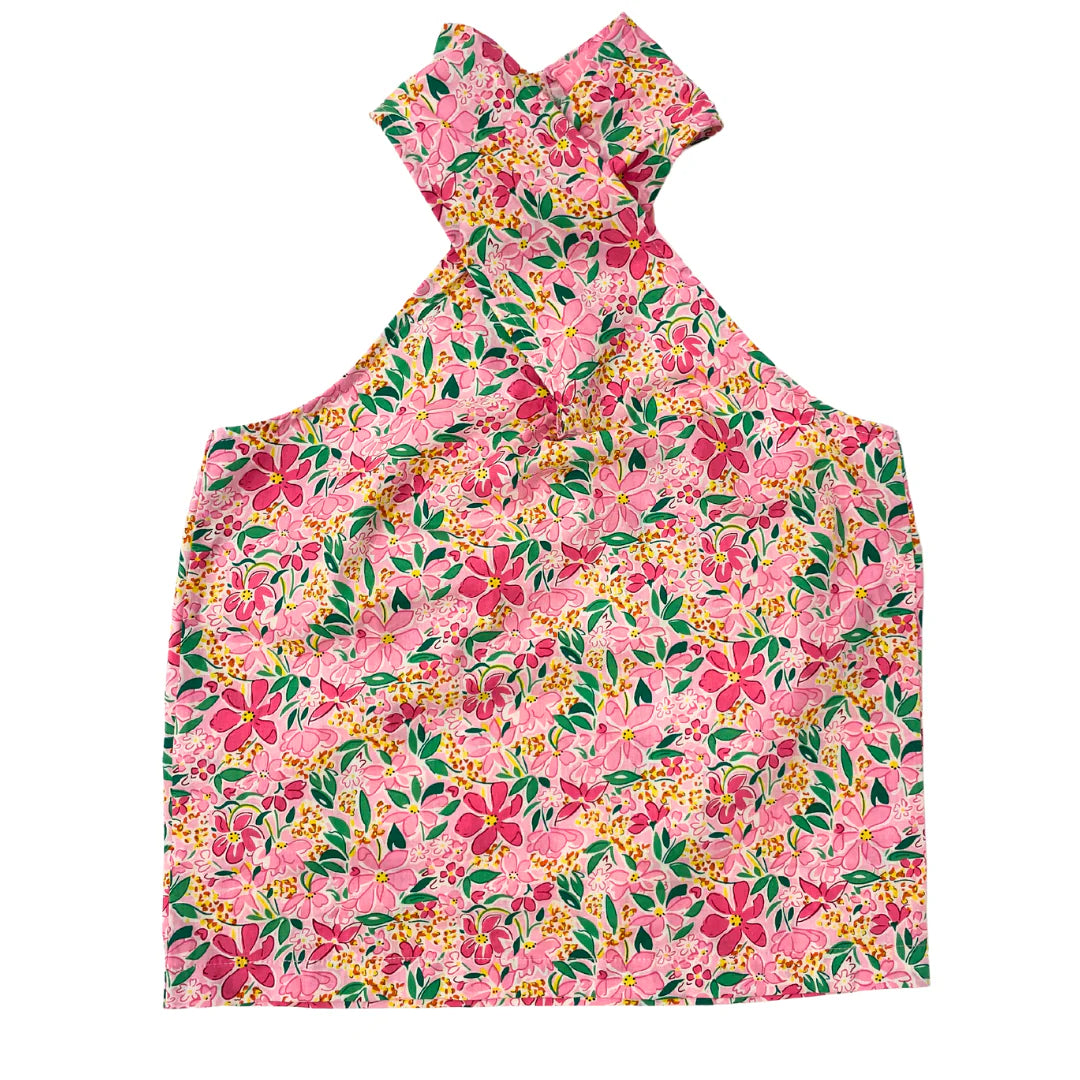 TWEEN Frangipani Pink Scarf Top