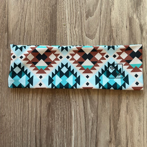 Turq and Tans Aztec - Rae's Rags