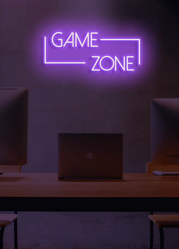 Game zone - LED skilt –