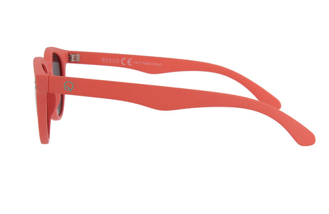 coral sunglasses matt coral details