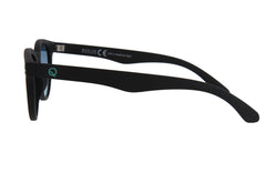 coral sunglasses matt black details