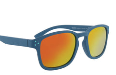shark sunglasses matt blue details