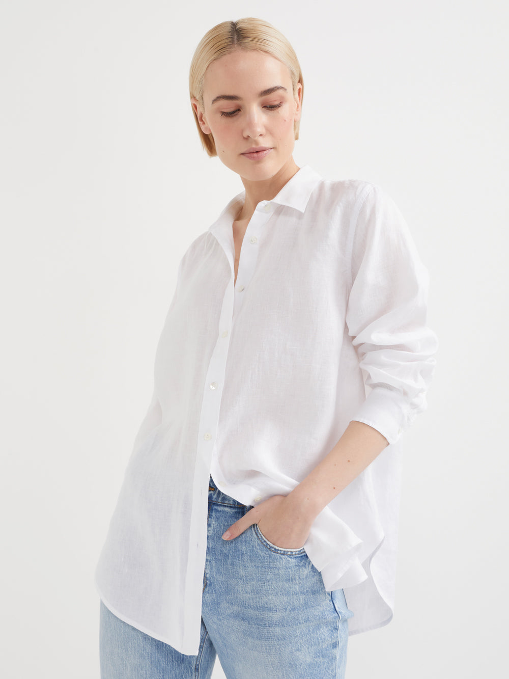 Common Standard Linen Shirt