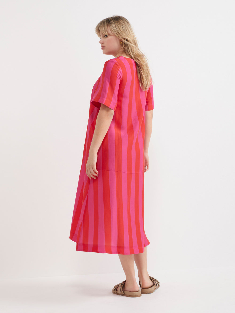 The A-Line Stripe Dress