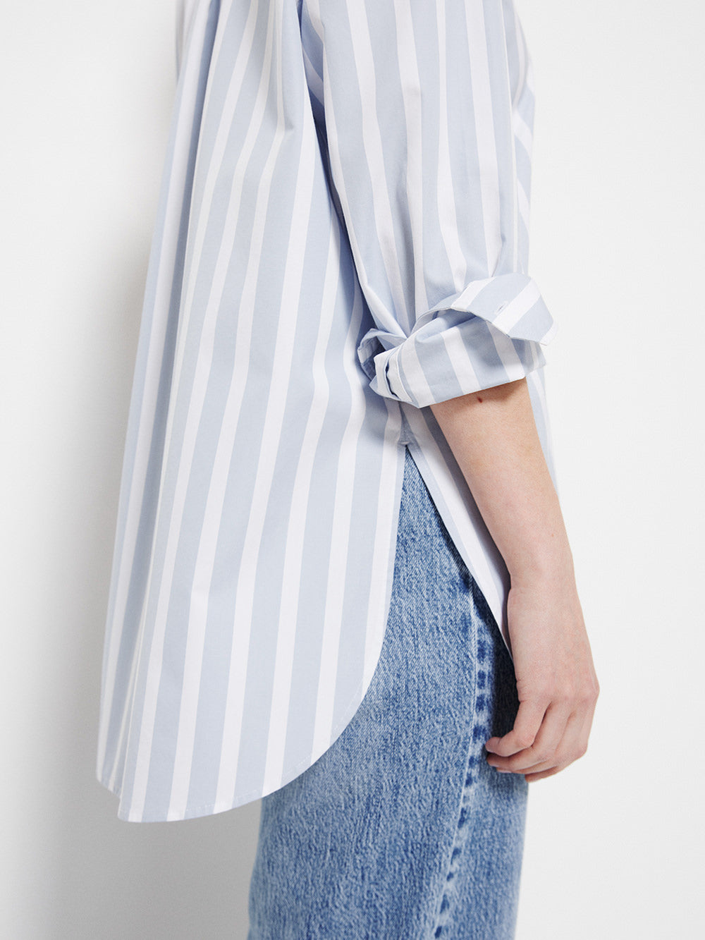 The Common Standard Poplin Stripe Shirt