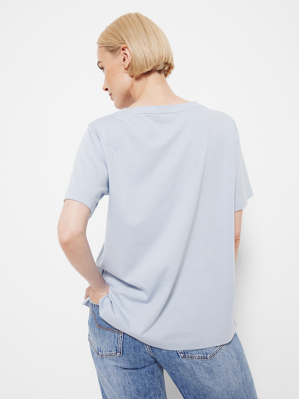 The Relaxed Side Split Tee