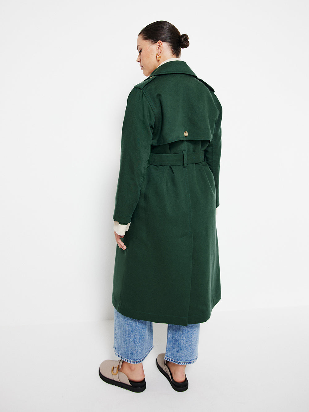 The Soft Twill Trench