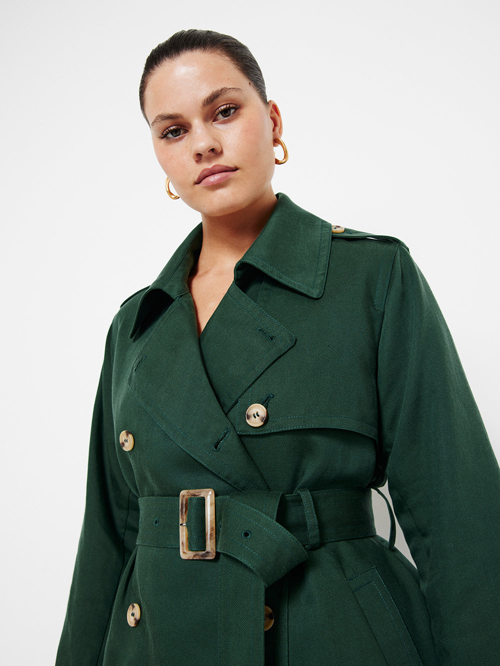 The Soft Twill Trench