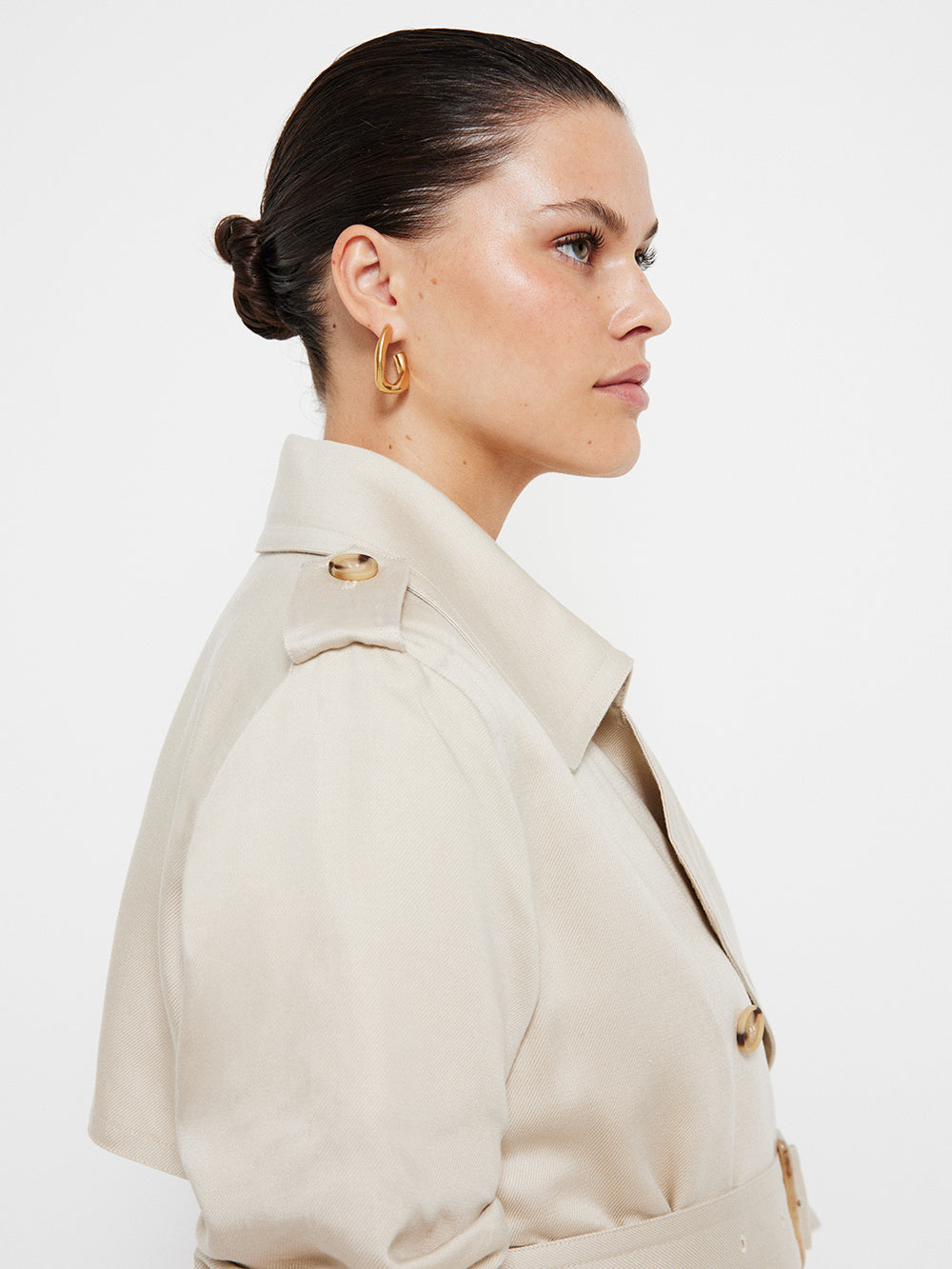 The Soft Twill Trench