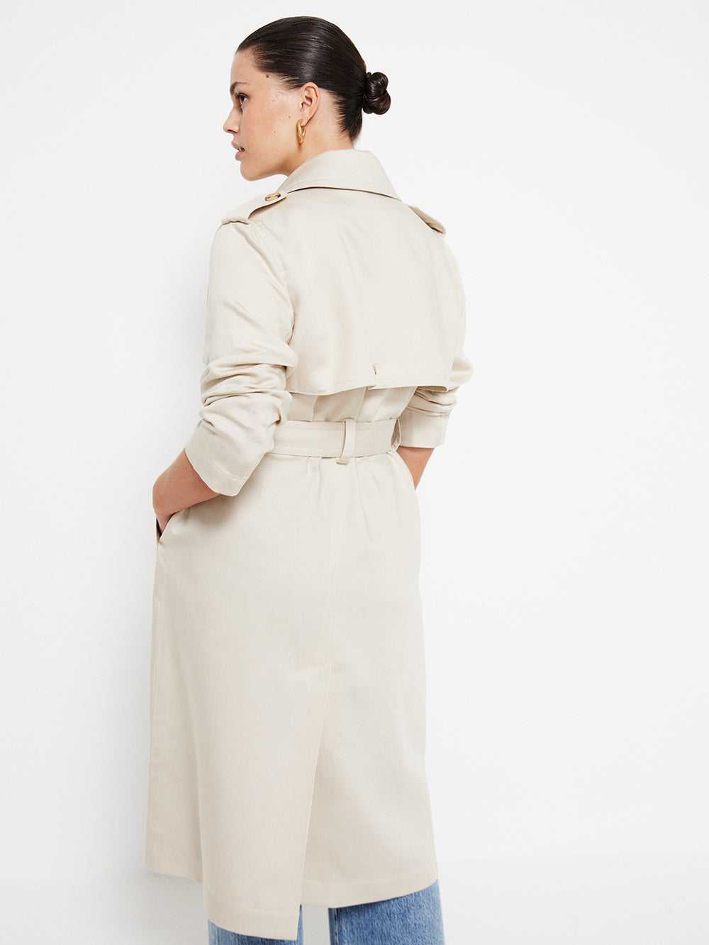 The Soft Twill Trench