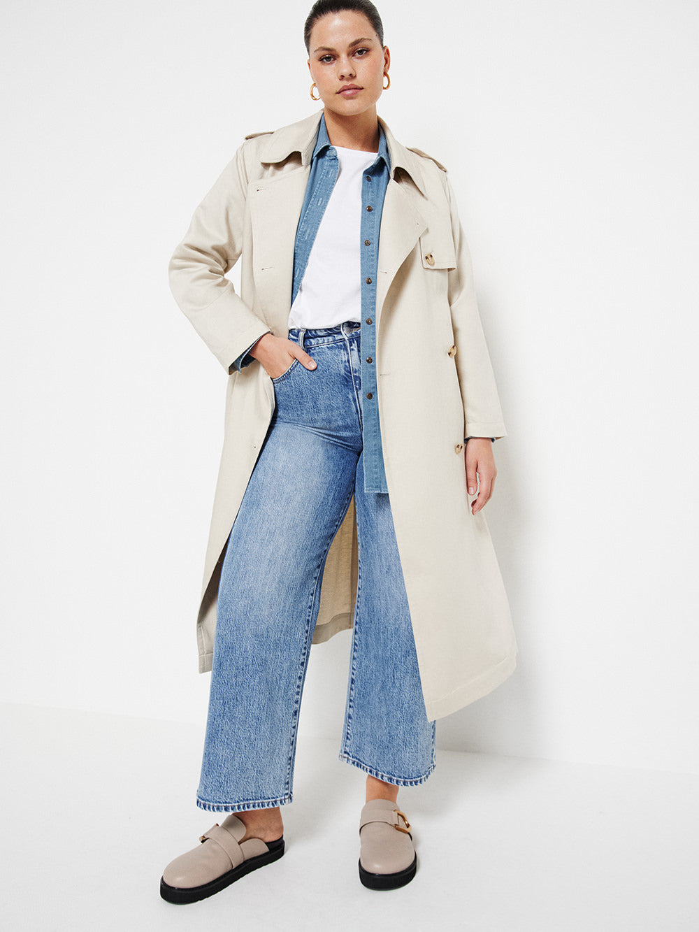The Soft Twill Trench