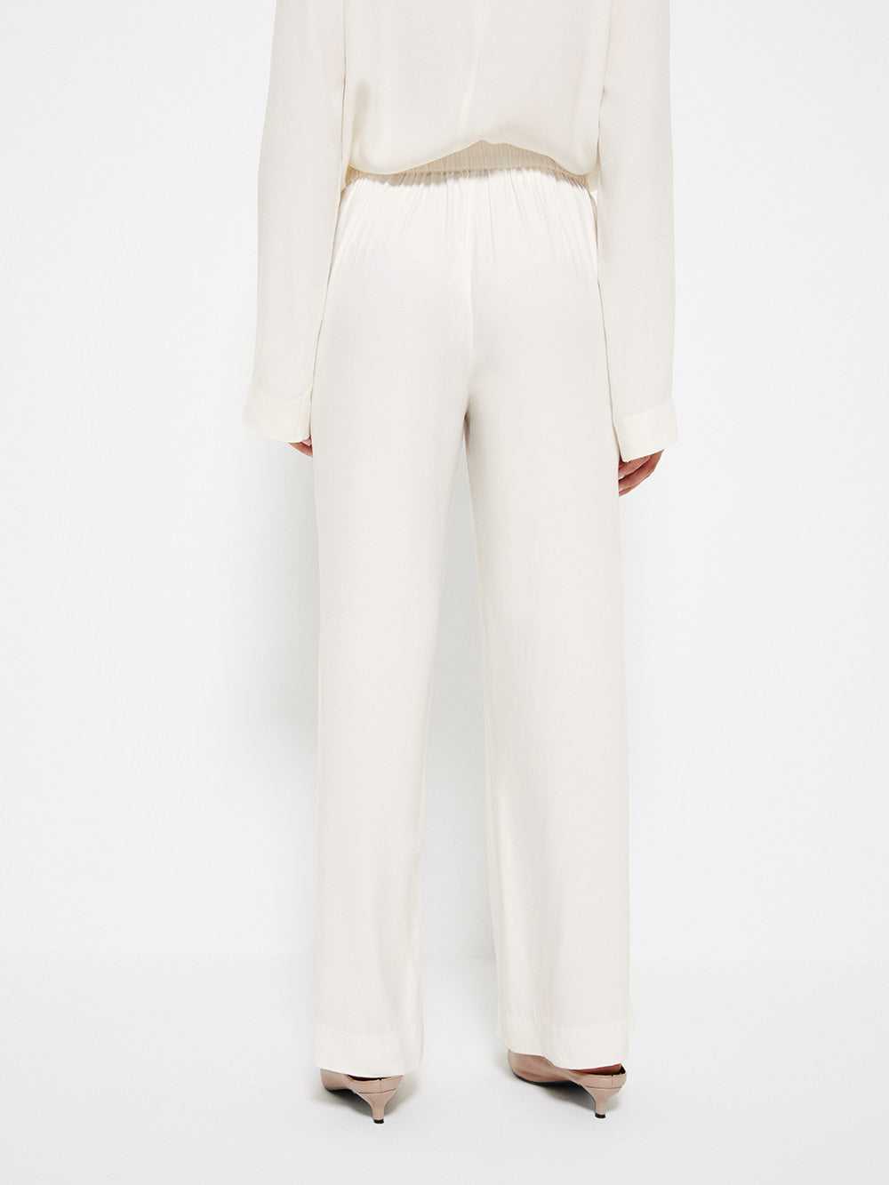 Draped Pull On Pant