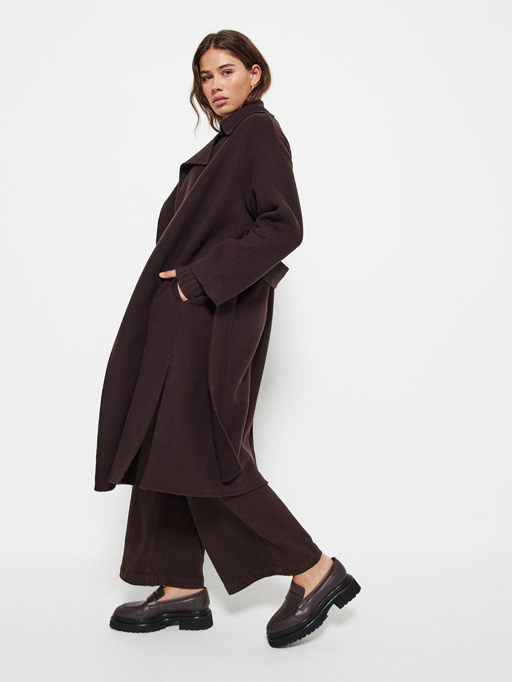 The Double Faced Wool Trench