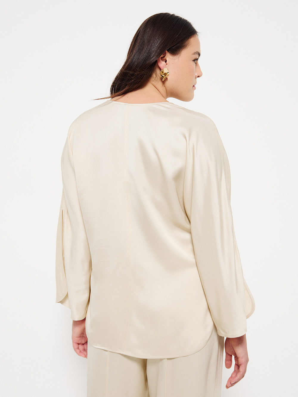 Split Sleeve Top