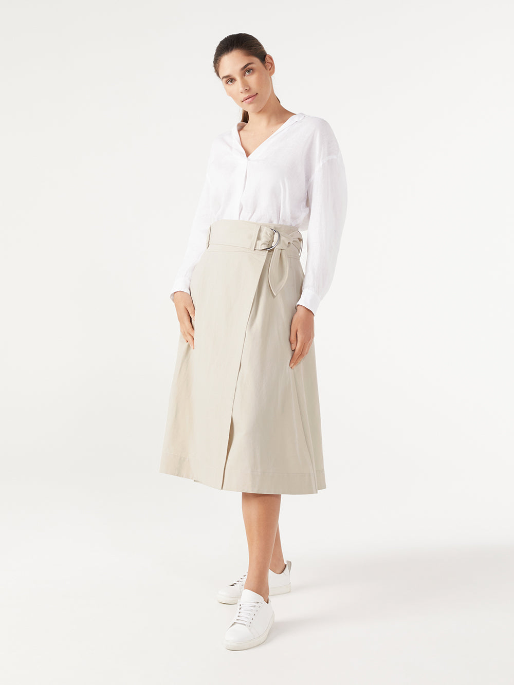 The Waist Defining Wrap Skirt - Commonry