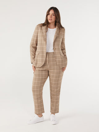 Light Blue Check Trousers  Selling Fast at Pantaloonscom