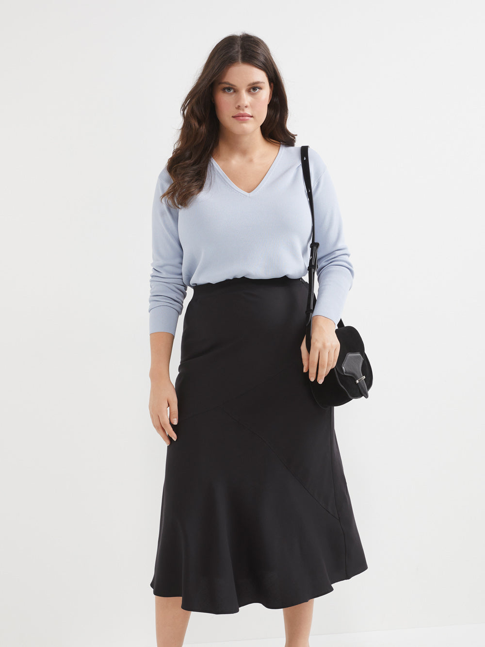 The Bias Midi Skirt