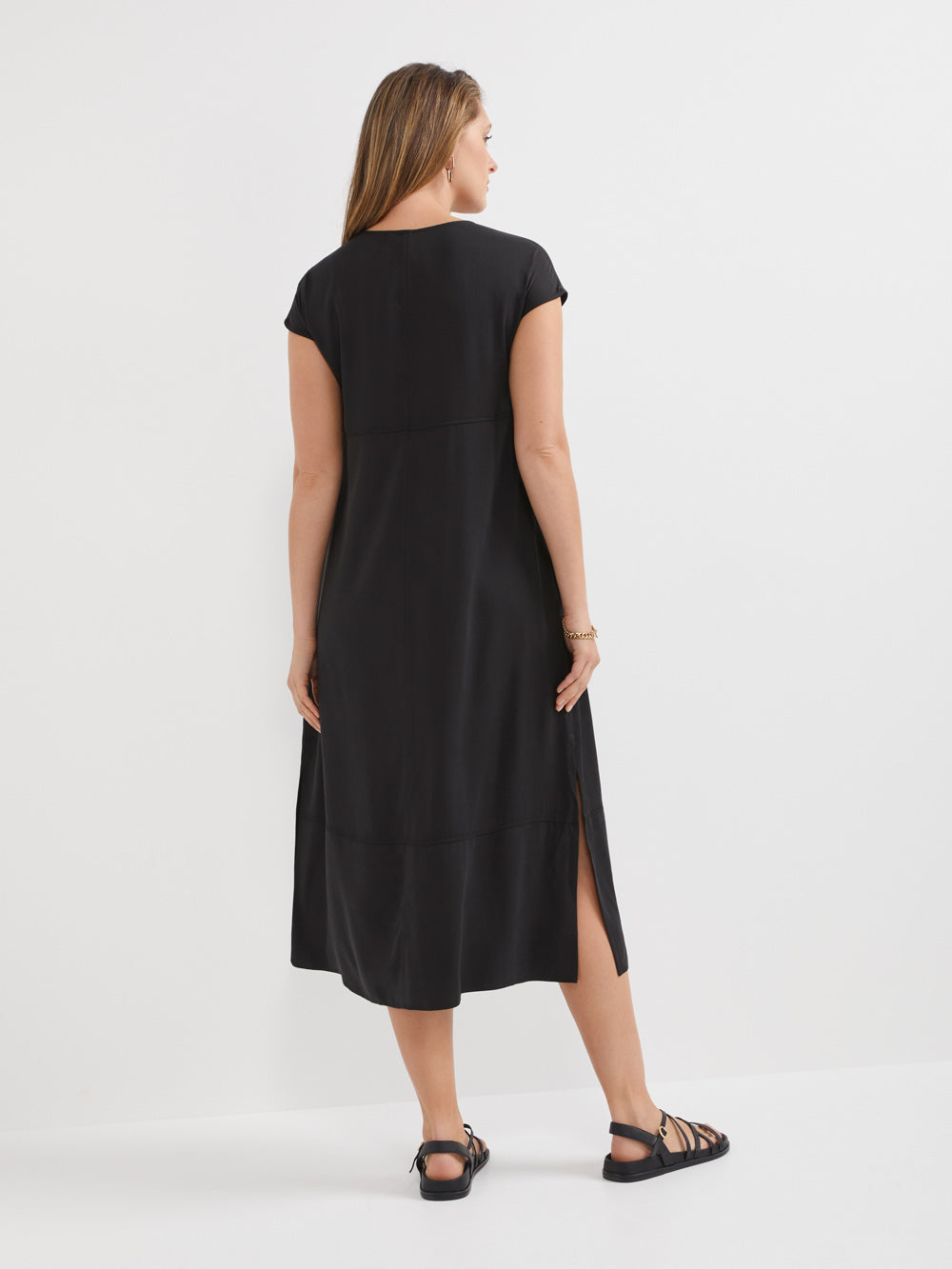 The A-Line Draped Dress