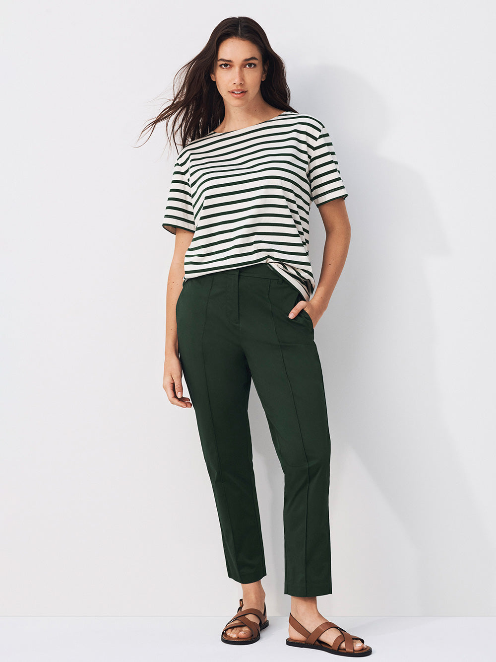 The Summer Sateen Trouser