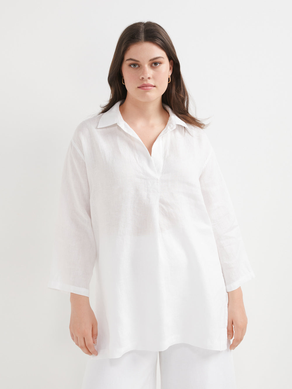 The Linen Tunic Shirt