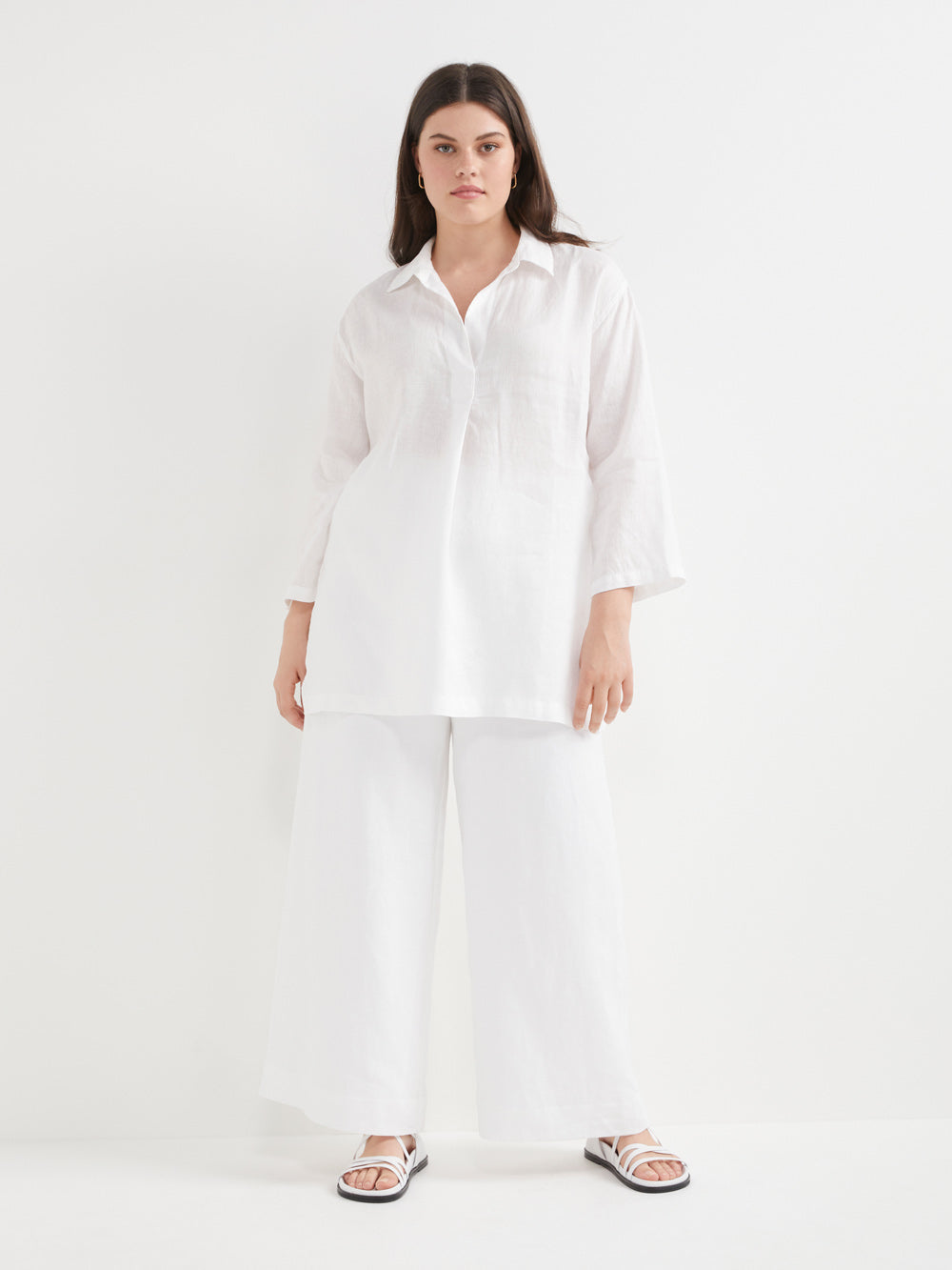 The Linen Tunic Shirt