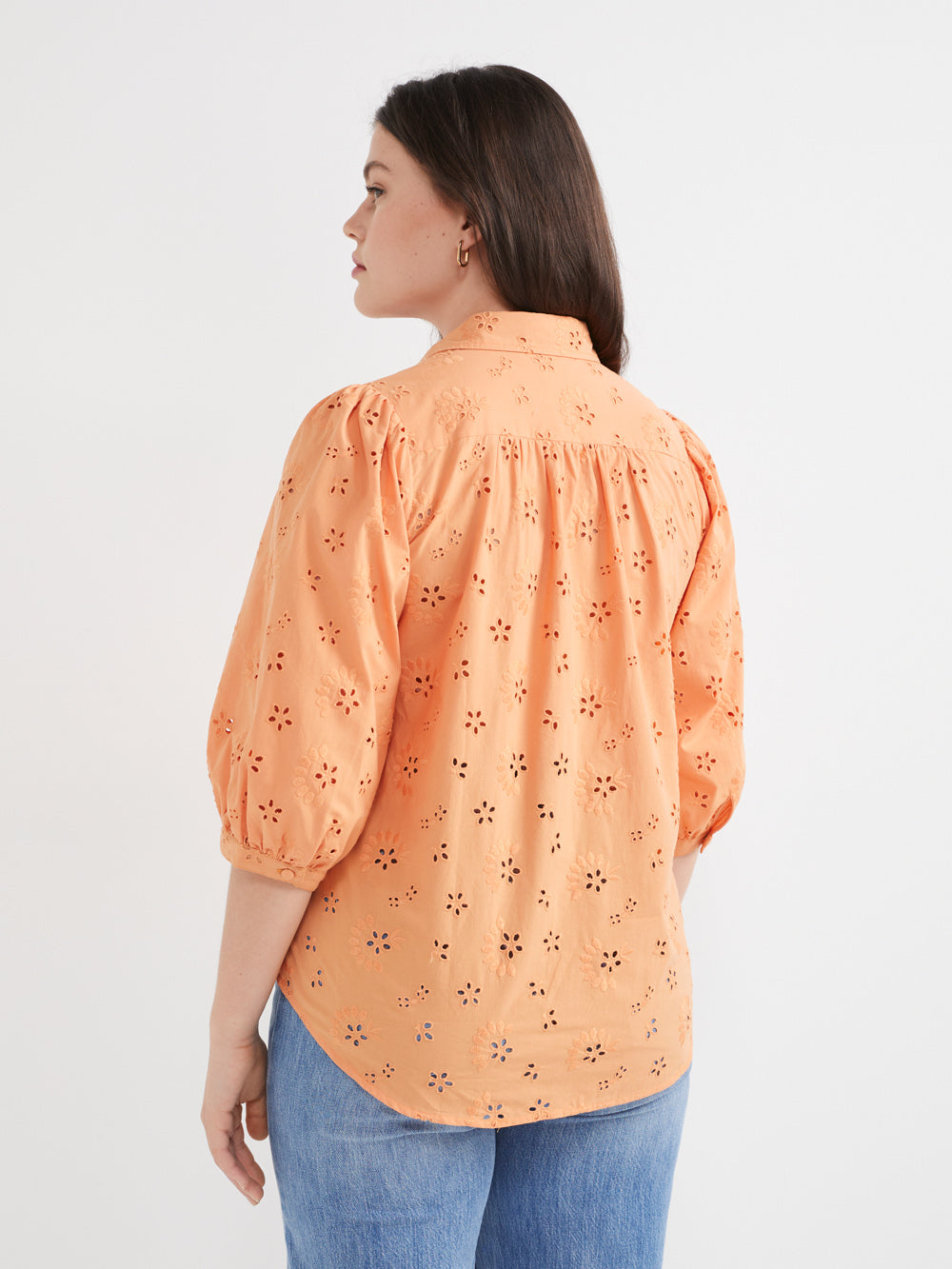 The Broderie Button Up Shirt