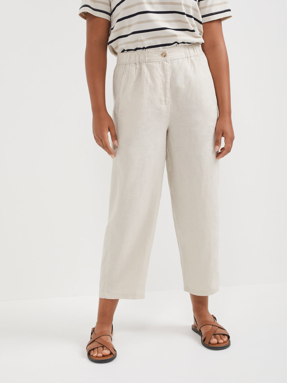 The Linen Pull-On Pant