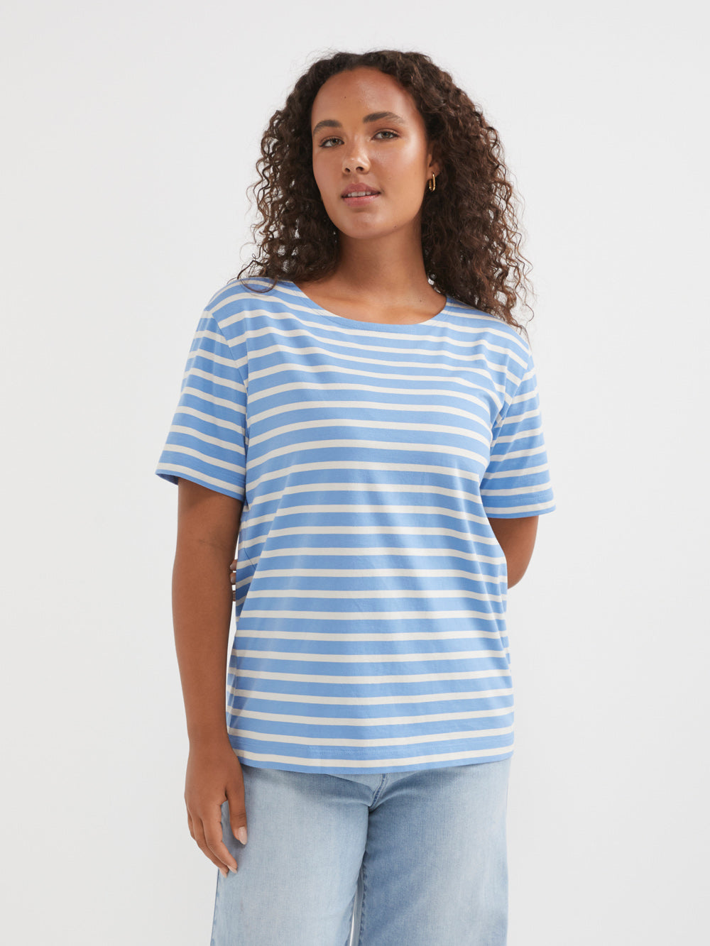 The Relaxed Stripe Tee