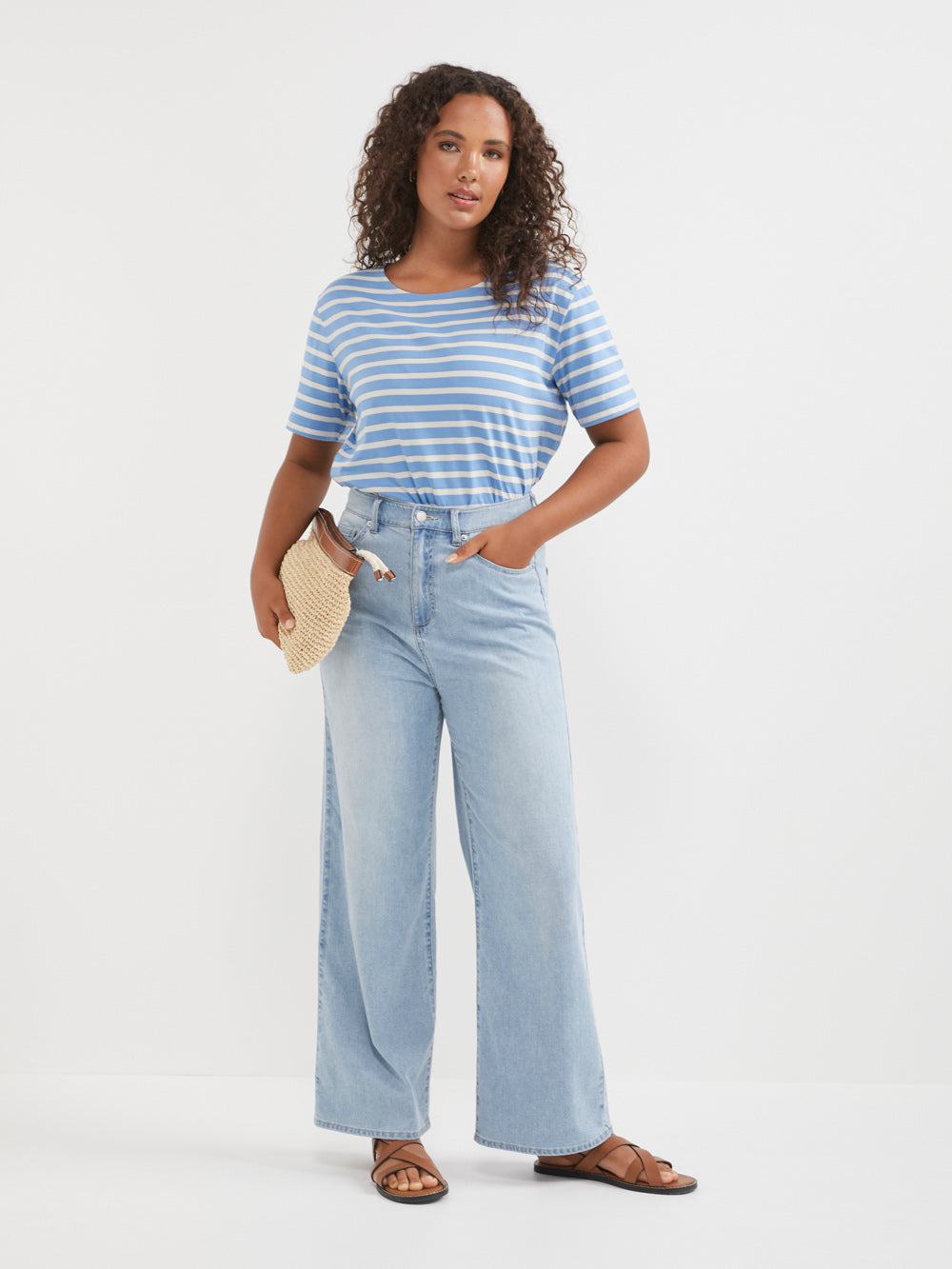 The Relaxed Stripe Tee