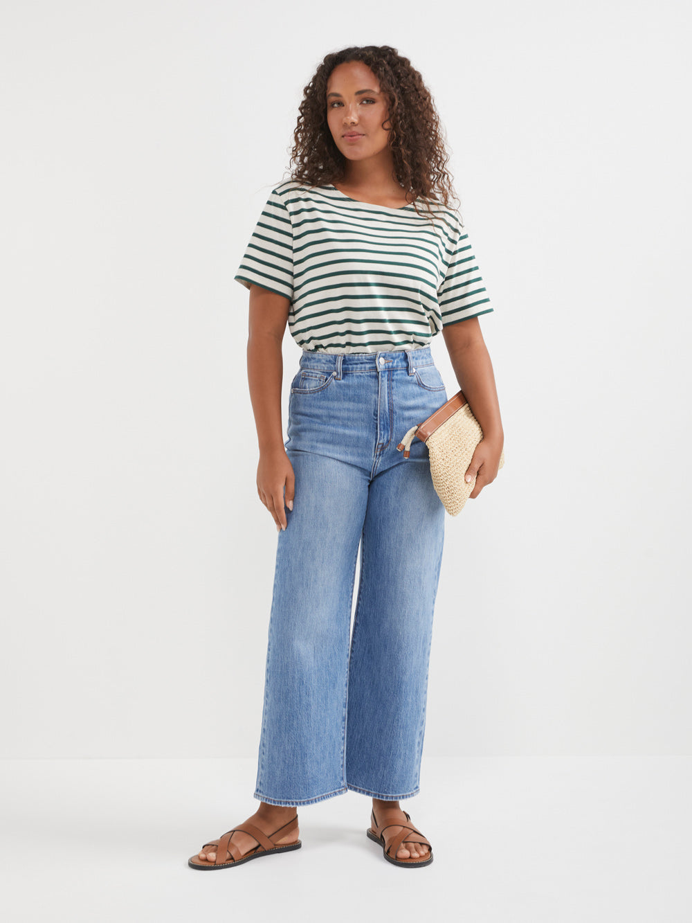 The Relaxed Stripe Tee