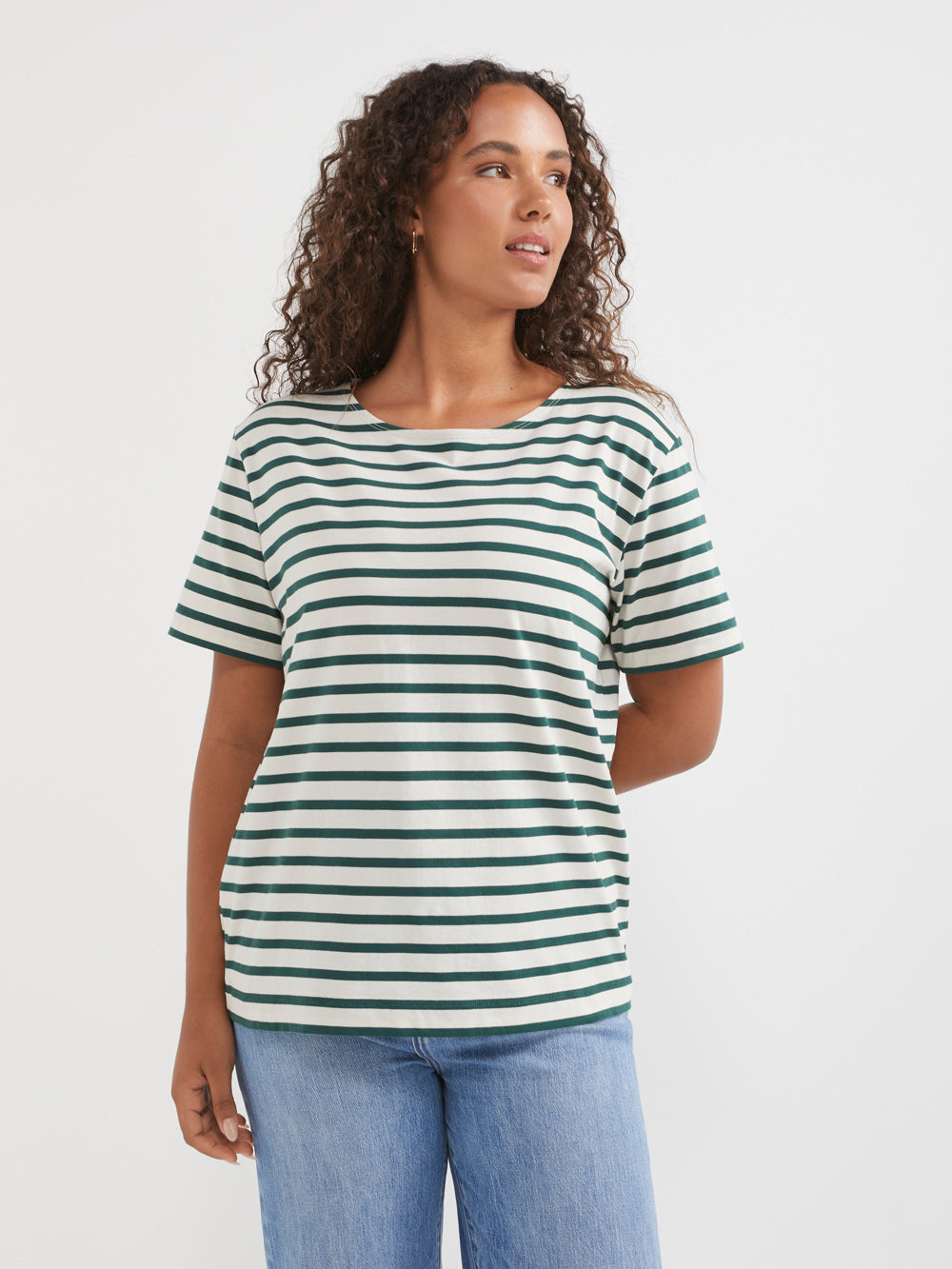 The Relaxed Stripe Tee
